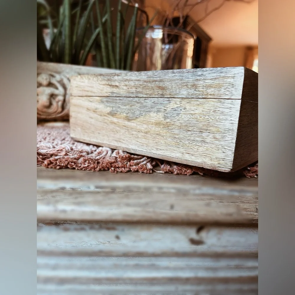 Jewelry Keepsake Wooden Box